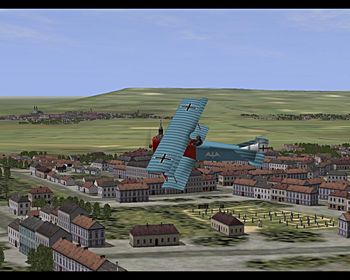 Canvas Knights - Fokker D.VII - Screenshot by EasyRider (05-Mar-2009)