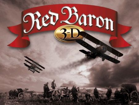 Red Baron 3D - Title Screen  - (1998)