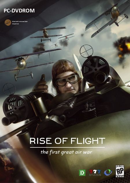 Rise Of Flight - PC US Box Cover - Image by 777 Studios (20-May-2009)