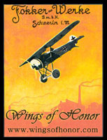 Fokker-Werke Poster Logo for Wings of Honor